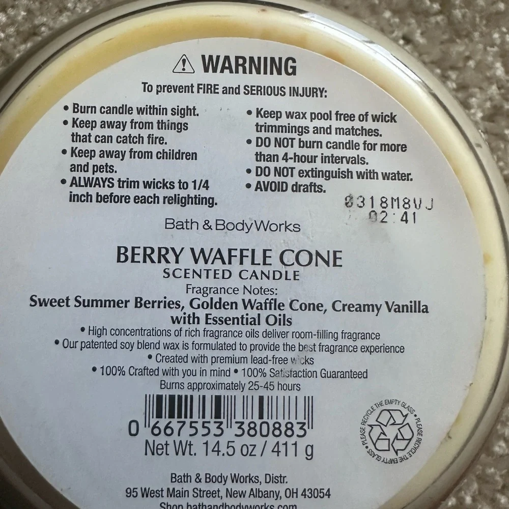 Bath & Body Works enjoy sweet